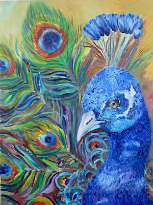 Pfau (Verkauft/Sold)