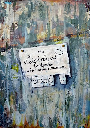 Ein Lächeln (Verkauft/Sold)