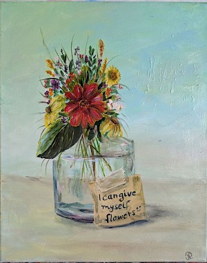 I can give myself flowers